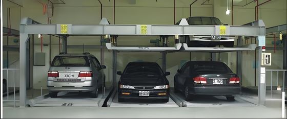 calidad  Four Column Car Parking Hydraulic 2500kg Car Lifts For Residential Garages fábrica