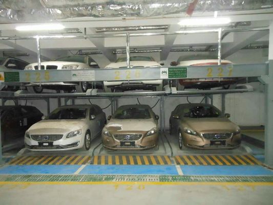 Diseño de almacenamiento en cuatro columnas elevador hidráulico para automóviles y almacenamiento doméstico