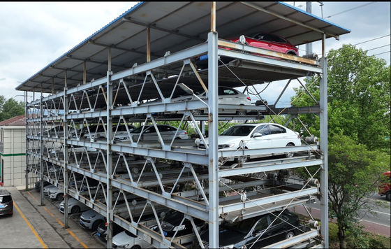 Flexible y conveniente sistema de estacionamiento de coches de rompecabezas