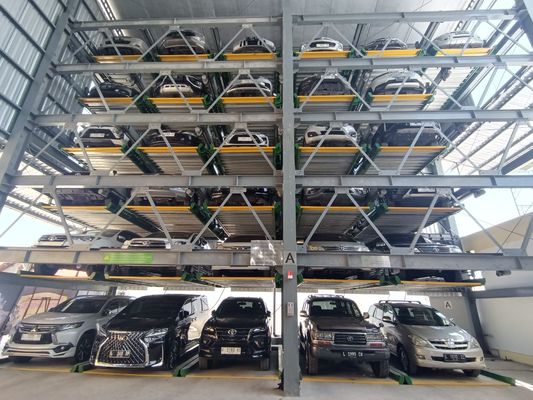 Garaje de estacionamiento automatizado de varios pisos 2 toneladas ascensor de automóviles para garaje en casa