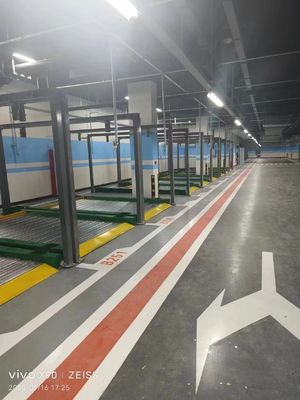 Bajo ruido Elevador de cuatro postes de 2,5 toneladas Elevador de automóviles residenciales Cuatro columnas
