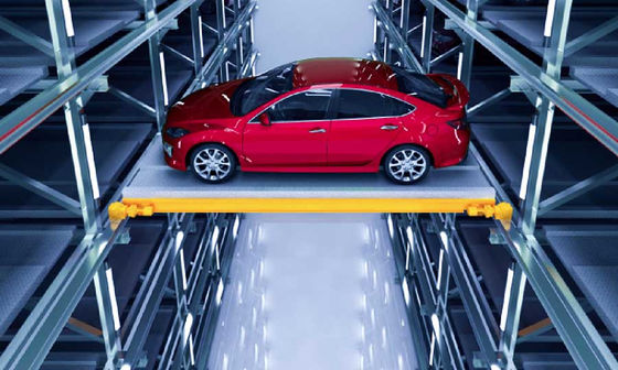 Aparcamiento automático de automóviles inteligentes verticales 2300kg Sistema de aparcamiento de automóviles torre