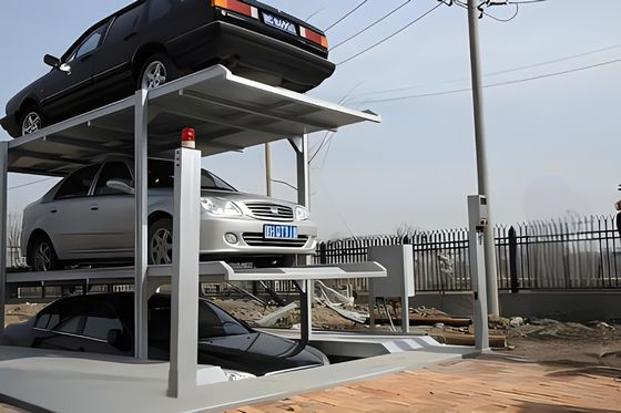Salvar el espacio Soluciones de estacionamiento Pit 1.7t Puzzle Pit Parking Dos capas