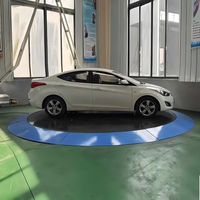 Plato giratorio de estacionamiento de aleación de aluminio 4,5m-7m Dia Plato giratorio de automóviles residenciales