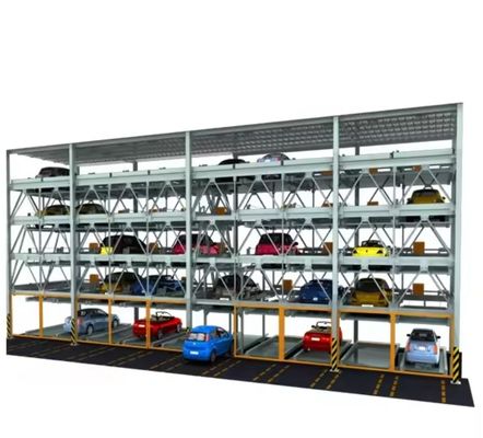 Flexible y conveniente sistema de estacionamiento de coches de rompecabezas