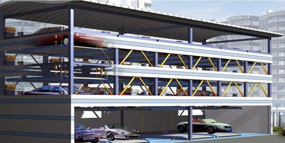 Puzzle de huella pequeña Sistema de estacionamiento de automóviles Ahorro de espacio Puzzle mecánico Estacionamiento