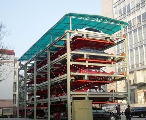 2 toneladas Sistema de estacionamiento de coches de rompecabezas 4 capa-6 capa Mecanismo de estacionamiento de rompecabezas