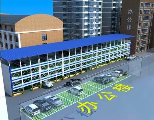 Sistema de estacionamiento automático de garaje de seis pisos