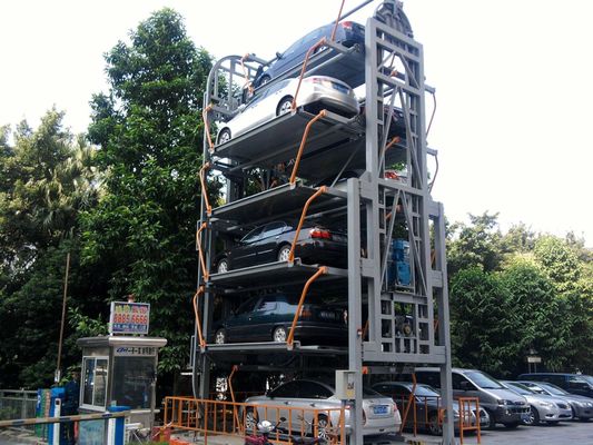 Ahorro de espacio Sistema de estacionamiento de coches giratorios de la comunidad Sistema de estacionamiento de coches giratorios
