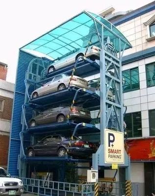 Ahorro de espacio Sistema de estacionamiento de coches giratorios de la comunidad Sistema de estacionamiento de coches giratorios