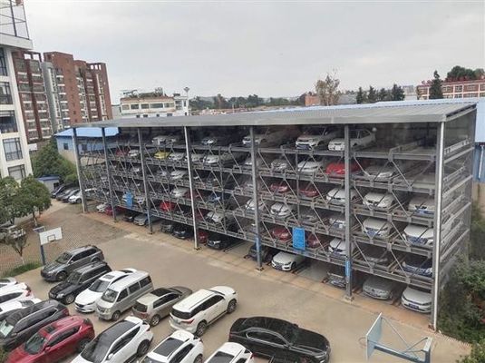 5m elevador de coches garaje de estacionamiento 1000kg sistema de elevación hidráulico para coches de estacionamiento