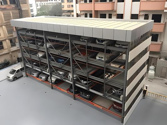 Estacionamiento automático de 6 niveles Garaje de 2 toneladas Estacionamiento automático de automóviles en casa