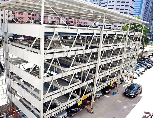 Sistema de estacionamiento automático de garaje de seis pisos
