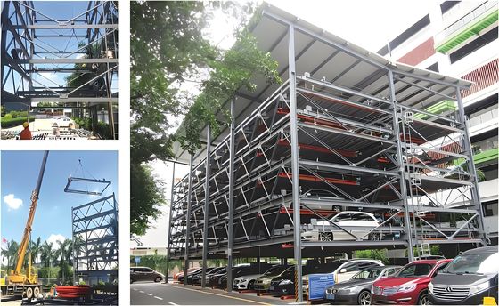 Sistema de estacionamiento de automóviles altamente mecánico 2000 kg garaje de estacionamiento automatizado