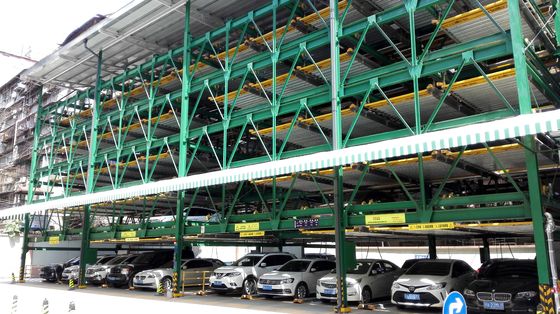 Sistema de torre de estacionamiento vertical u horizontal 120 vehículos Torre de estacionamiento