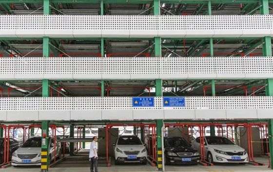 Estacionamiento mecánico de puzles de varios pisos