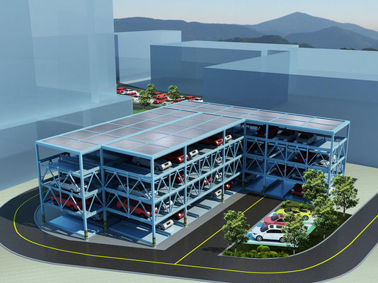 Sistema de estacionamiento automático de puzles para automóviles de 2000 kg