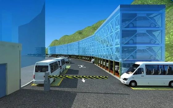 Sistema de estacionamiento automático de puzles para automóviles de 2000 kg