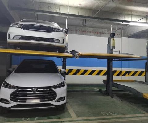 Sistema de elevación hidráulica de estacionamiento de vehículos subterráneos de 2.7 t para vehículos residenciales de 2700 kg