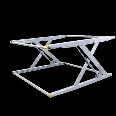 Acero de alta resistencia inclinación aparcamiento sencillo capacidad de un solo vehículo acabado recubierto en polvo construcción robusta duradera